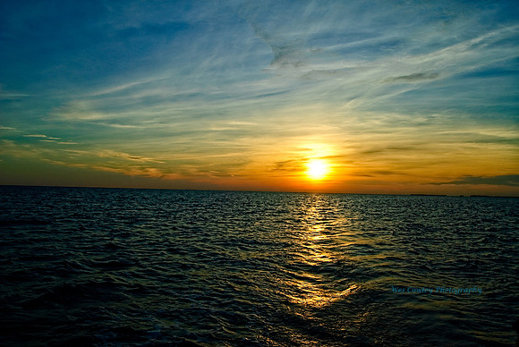 Sunset on Wake